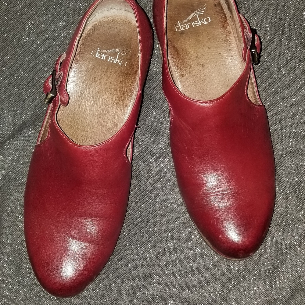 Dansko Clogs Red Size 39 8.5